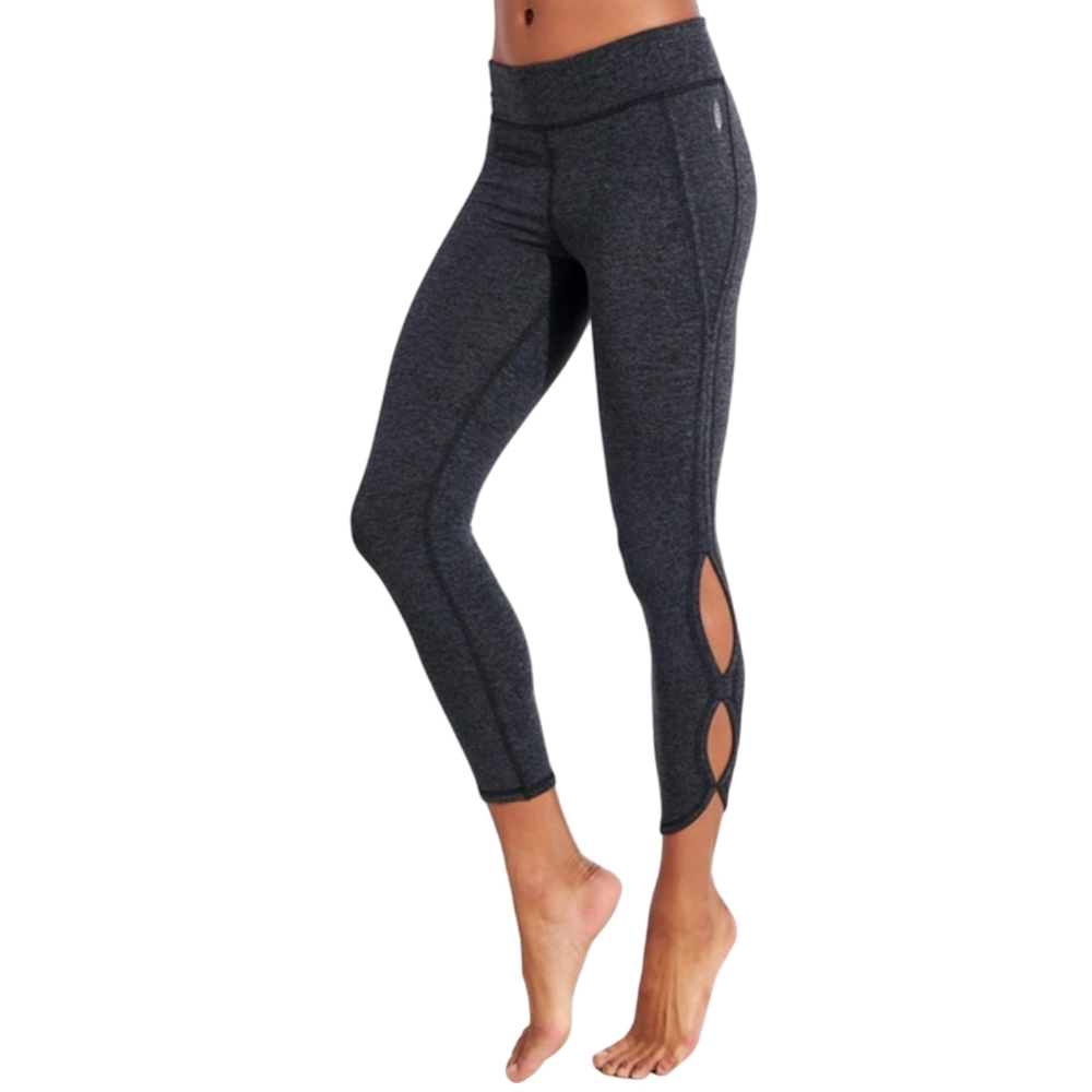FP Movement by Free People Gray Leggings | Cut-Out Design | Activewear
